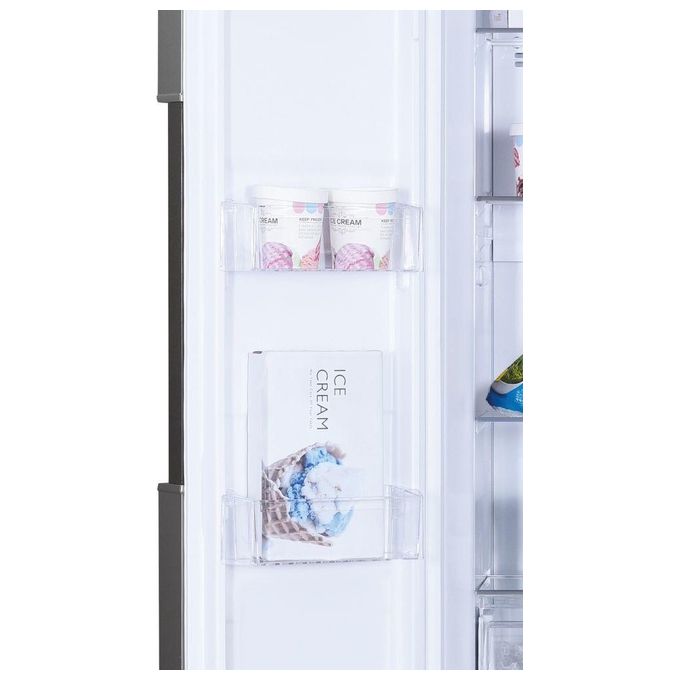 Candy CHSVN174X Frigorifero Americano Side by Side 532 L 177 cm Classe E 39 dB No Frost colore Inox