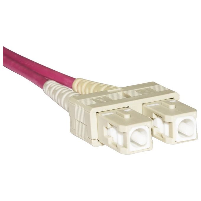 Link cavo fibra ottica lc a sc multimode duplex om4 50-125 mt.2