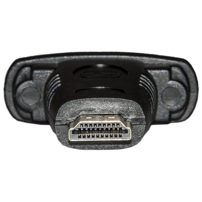 LINK LKADAT59 Adattatore Video Bidirezionale HDMI Tipo A Maschio a DVI-I 24+5 Femmina 1080p 1920x1200 Nickel colore Nero