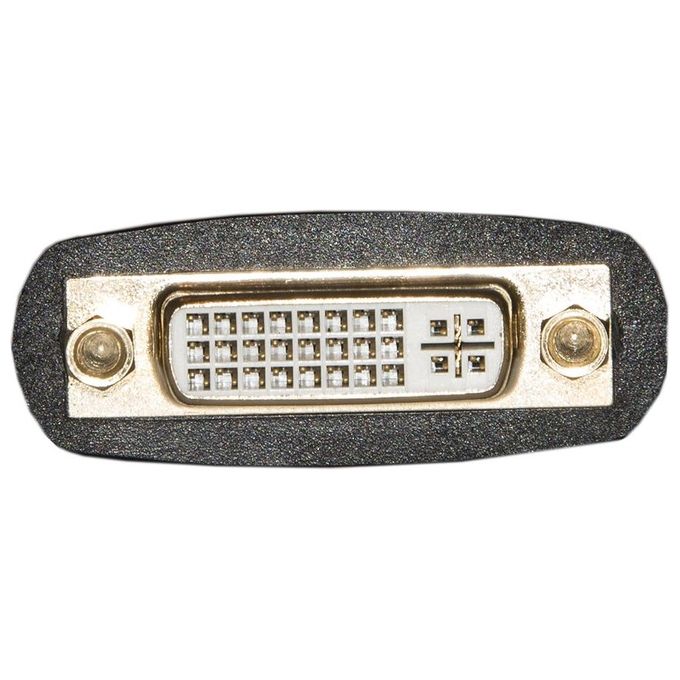 LINK LKADAT59 Adattatore Video Bidirezionale HDMI Tipo A Maschio a DVI-I 24+5 Femmina 1080p 1920x1200 Nickel colore Nero