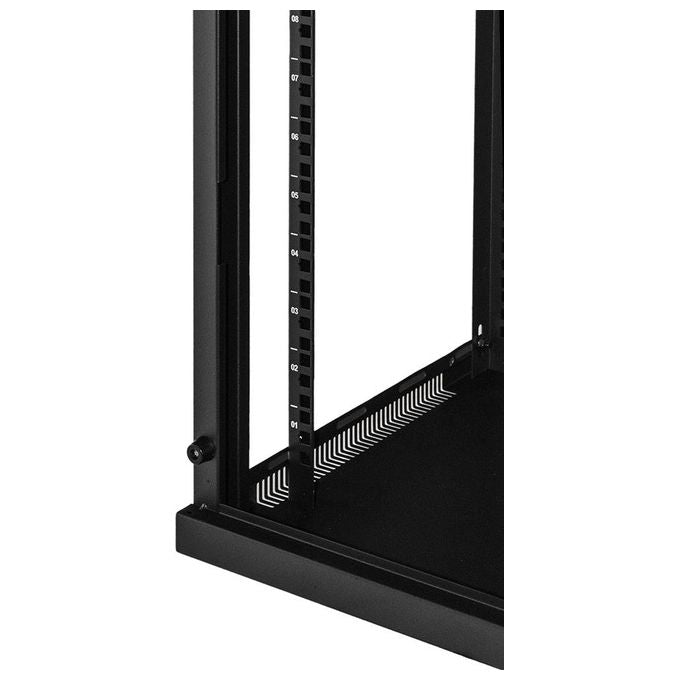 Link armadio 9 unita' da muro per reti (a)485 x (l)540 x (p) 450 mm colore nero