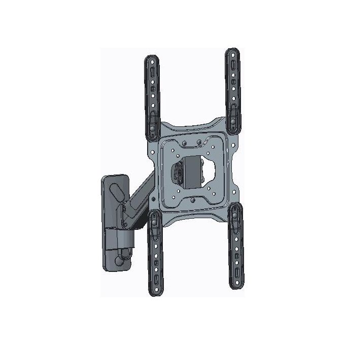 Link braccio a muro a 3 snodi per tv fino a 25 kg, 50 fino a vesa 400x400
