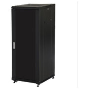 Link LK1927U610NV Armadio rack 19'' 27u 1388x600x1000mm colore nero porta vetro