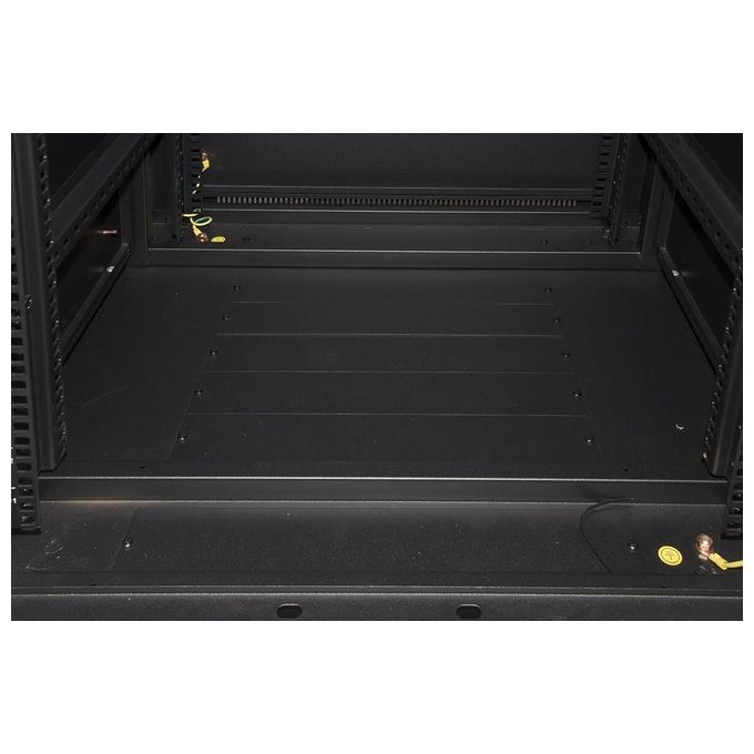 Link LK1927U610NV Armadio rack 19'' 27u 1388x600x1000mm colore nero porta vetro