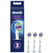 Braun Oral-B 3D White Testine di Ricambio con Tecnologia CleanMaximiser Confezione da 3 Pezzi