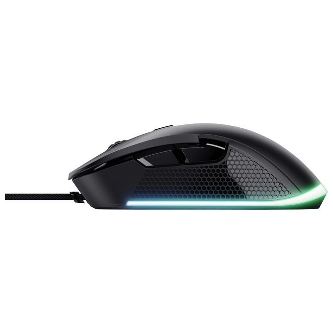 Trust GXT 922 YBAR Mouse Mano Destra USB tipo A Ottico 7200 DPI