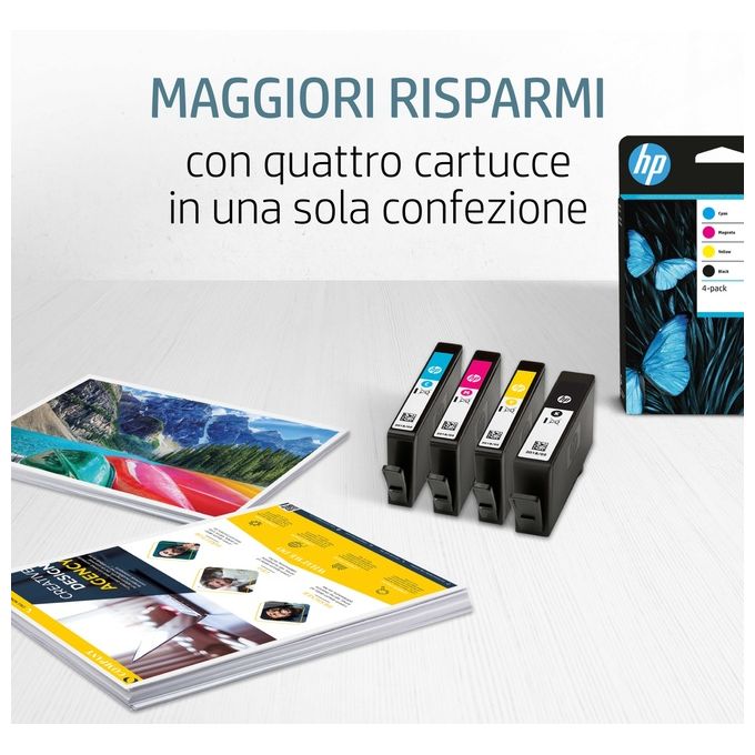 HP 6ZC70AE 963 Cartuccia Originale Inkjet Multipack 4 pz Nero Ciano Magenta Giallo 1000 pagine OfficeJet Pro 9010 9020