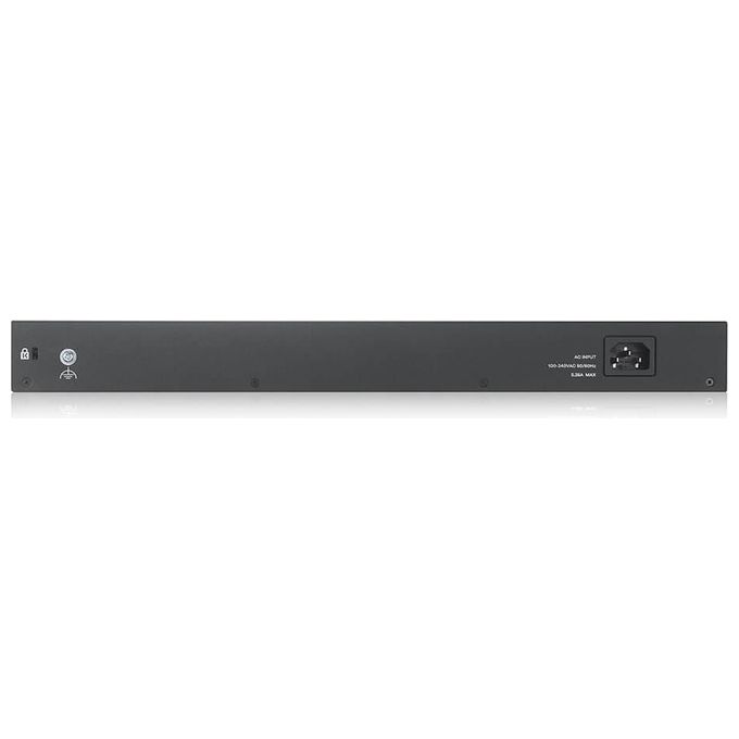 ZYXEL GS2220-28HP-EU0101F Switch Gestito Layer 2 24 Porte Gigabit PoE+ 375W 4 Porte Combo SFP Nero