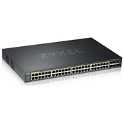 ZYXEL GS2220-50HP-EU0101F Switch Gestito Layer 2 44 Porte Gigabit PoE+ 375 W 6 Slot SFP Nero
