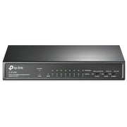 TP-Link TL-SF1009P Switch Non Gestito 9 Porte Fast Ethernet con 8 Porte PoE+ colore Nero