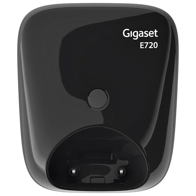 Gigaset E720 Cordless DECT Senior Display 2.2'' Bluetooth 4.2 Vivavoce Rubrica 200 Tasti Grandi Funzione SOS colore Nero