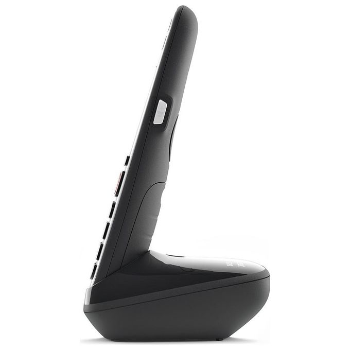 Gigaset E720 Cordless DECT Senior Display 2.2'' Bluetooth 4.2 Vivavoce Rubrica 200 Tasti Grandi Funzione SOS colore Nero
