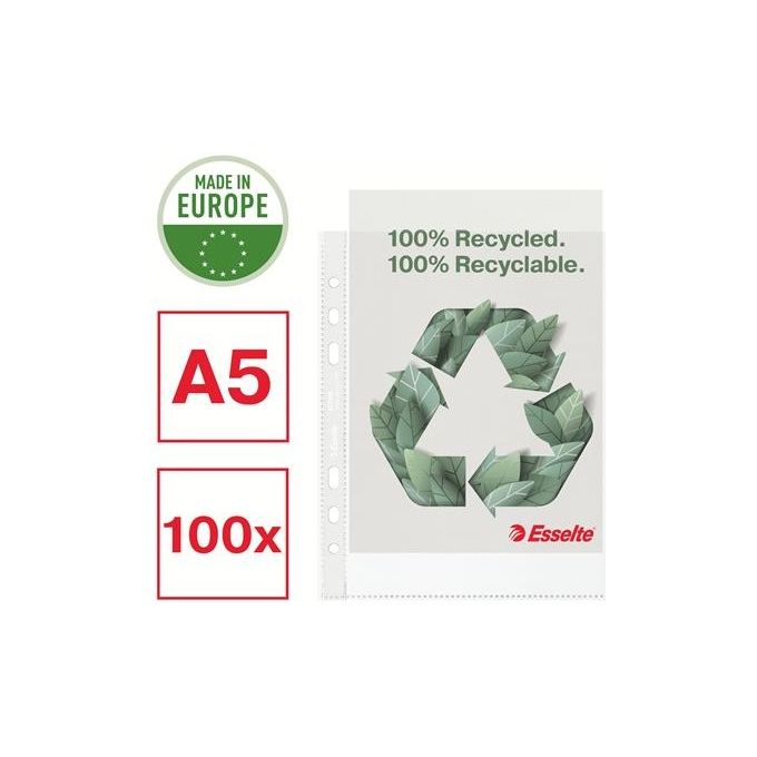 Esselte Confezione 100 Buste Riciclate Office A5 PPL