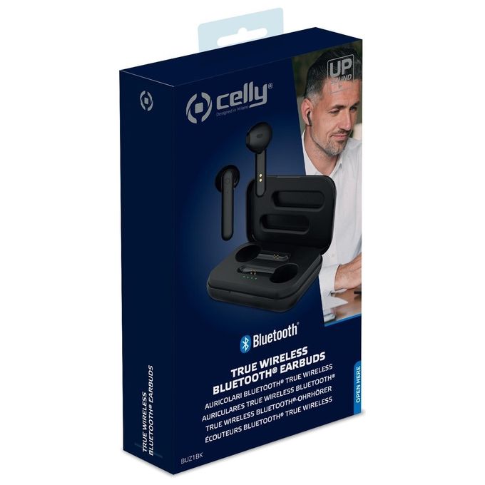 Celly Buz 1 Auricolari True Wireless Drop Nero
