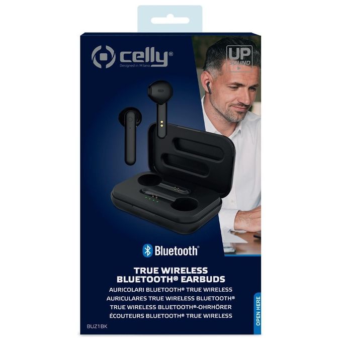 Celly Buz 1 Auricolari True Wireless Drop Nero