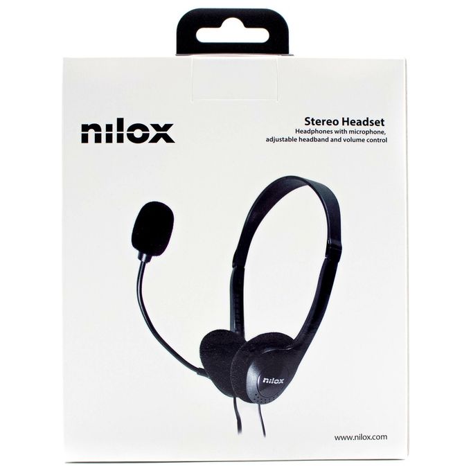 Nilox NXAU0000002 Cuffia Usb con Filo e Luce