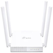 TP-Link ARCHER C24 Router Wireless AC750 Dual Band 2.4 GHz 5 GHz Fast Ethernet 4 Antenne colore Bianco