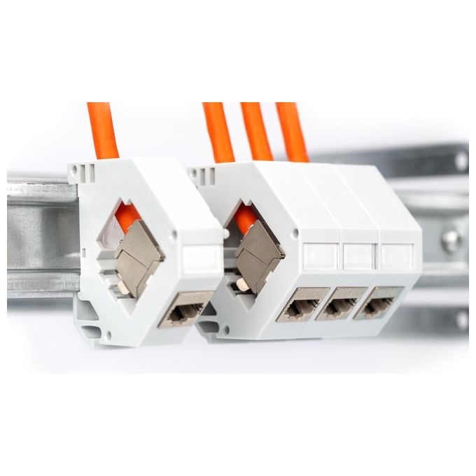 Digitus Cavo Solido Doppia Schermatura S-Ftp per Reti Categoria 7 in Rame Halogenfree lsoh Matassa 100mt
