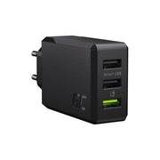 Green Cell ChargeSource 3 Caricatore USB Presa di Corrente Corrente di Uscita Max. 2400 mA 3 x USB