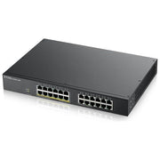 Zyxel GS1900-24EP Switch Gestito L2 24 Porte Gigabit Ethernet 12 Porte PoE+ 130W Budget VLAN IPv6 Rack 19'' colore Nero