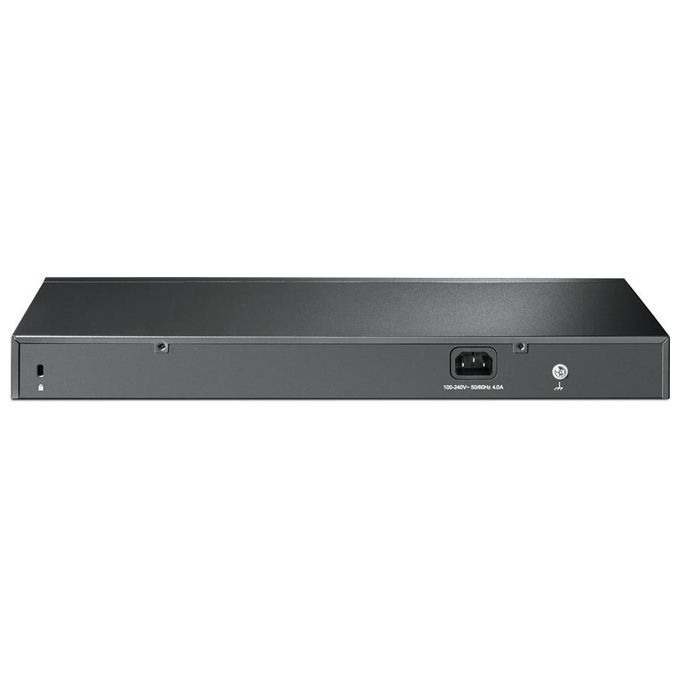 TP-Link TL-SG2428P JetStream Switch Gestito L2 28 porte Gigabit 24 PoE+ 250W 4 slot SFP Omada SDN colore Nero
