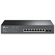TP-Link TL-SG2210MP Omada Switch Gestito L2 L2+ 10 Porte Gigabit 8 PoE+ 2 SFP 150W Budget PoE 20 Gbps colore Nero