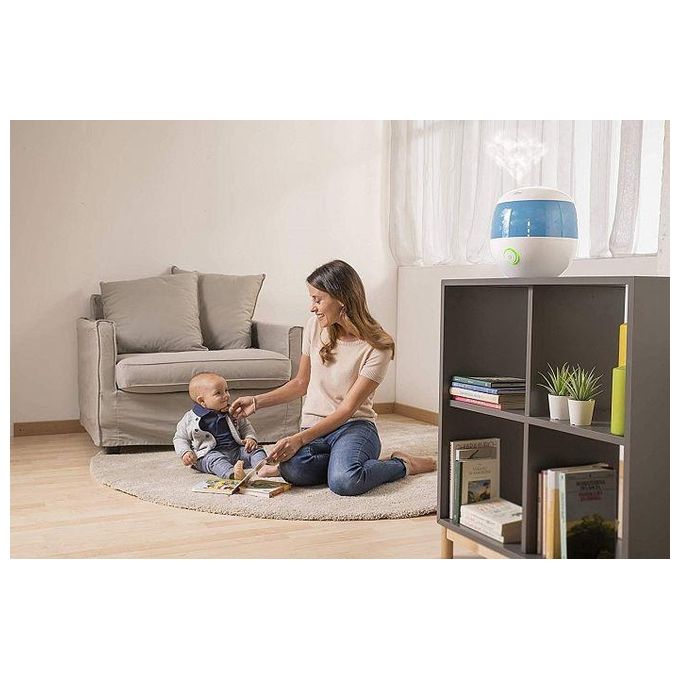 Chicco Humi Hot Advance Umidificatore a Caldo Bianco-Blu