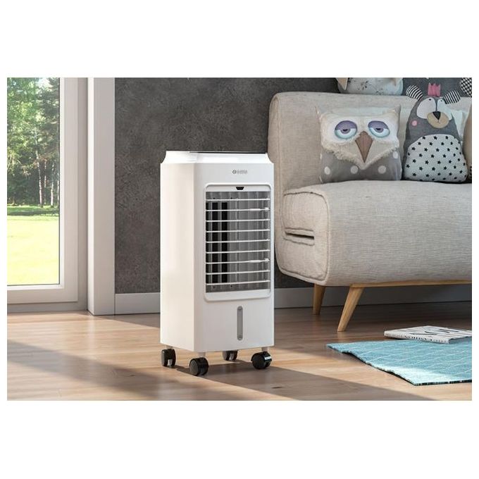 Olimpia Splendid PELER 4D Raffrescatore Evaporativo 350 m³-h 4 L Telecomando Timer 8h Touch 75 W colore Bianco