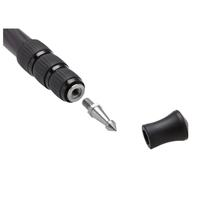 Novoflex TRIOMC2840 TrioPod-M Treppiede Universale con Gambe in Fibra di Carbonio a 4 Sezioni colore Nero