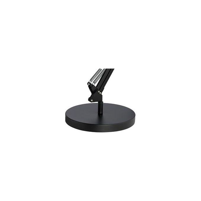 Unilux 400093600 Success 66 Lampada da Tavolo LED E27 11 W con Interruttore sul Cavo e Morsetto colore Nero