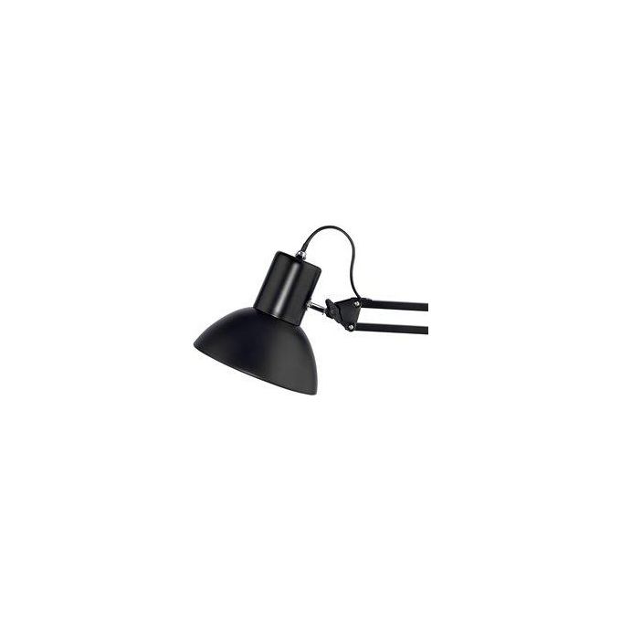 Unilux 400093600 Success 66 Lampada da Tavolo LED E27 11 W con Interruttore sul Cavo e Morsetto colore Nero