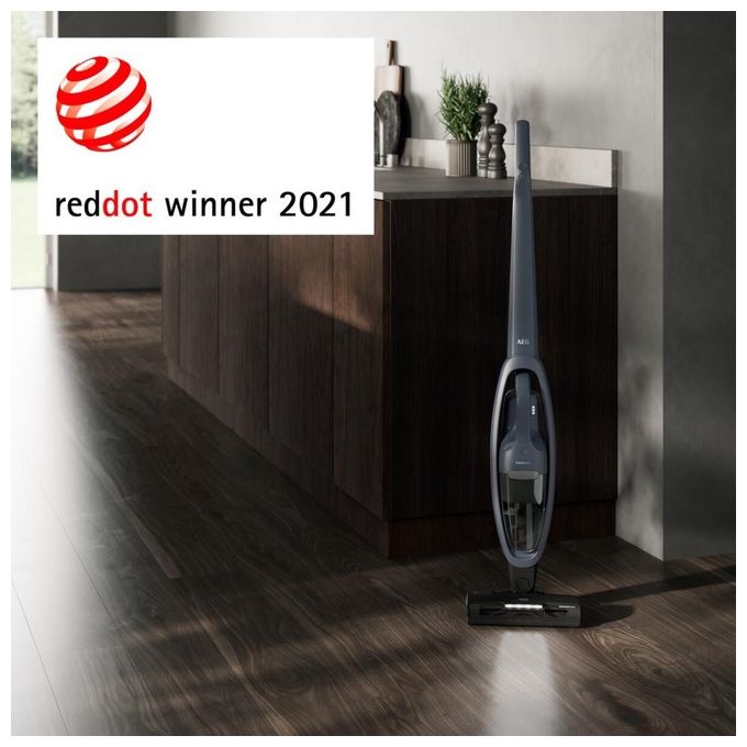 AEG 900 402 210 Serie 5000 Aspirapolvere Verticale Cordless Senza Sacco 0,3 L 29 W 45 min 79 dB colore Blu Denim