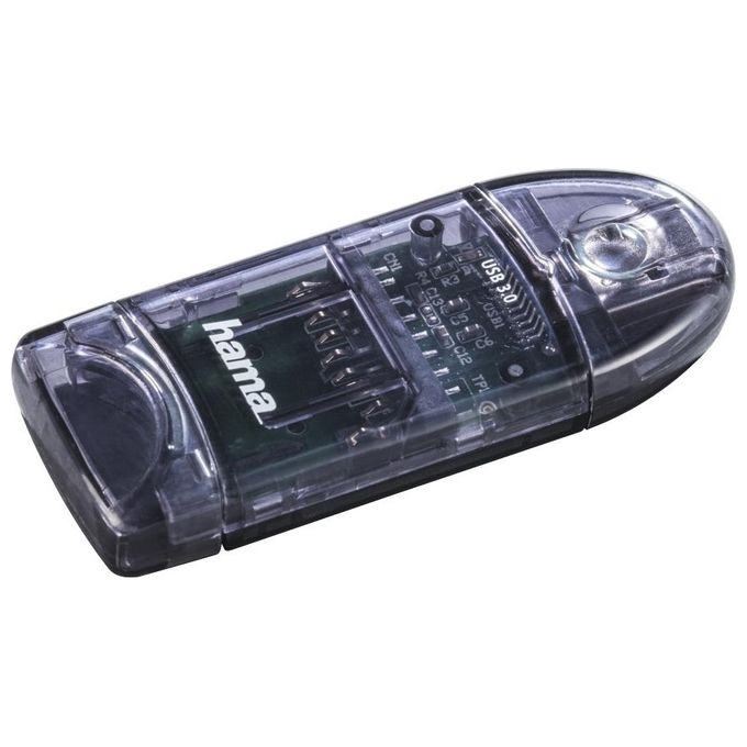 Hama Lettore di Schede Multiplo Usb 3.0 6 in 1 Antracite