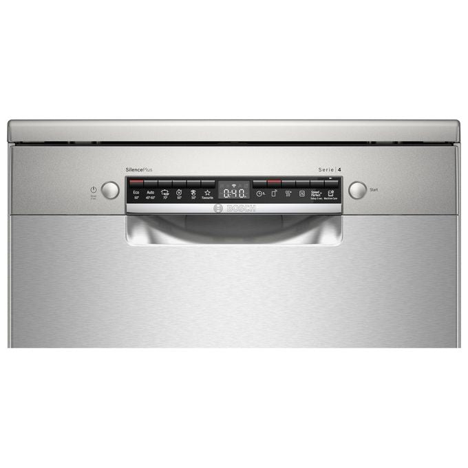 Bosch SMS4HDI52E Serie 4 Lavastoviglie Libera Installazione 13 coperti Classe D 44 dB Wi-Fi 6 Programmi (85x60x60 cm) colore Inox