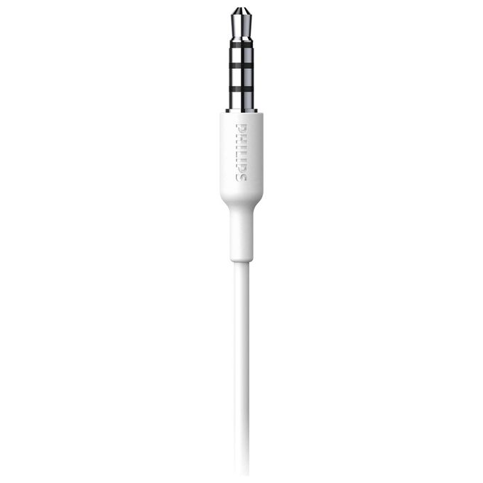 Philips TAA1105WT-00 Cuffia e Auricolare Aggancio Connettore 3.5mm Bianco