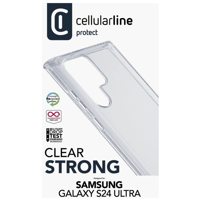 Cellular Line Cover per Samsung Galaxy Clear duo S24 Ultra