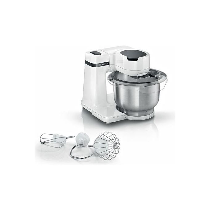 Bosch MUMS2EW00 Serie 2 Robot da Cucina Planetaria 700W Ciotola 3,8 L Acciaio Inox 4 Velocita' colore Bianco