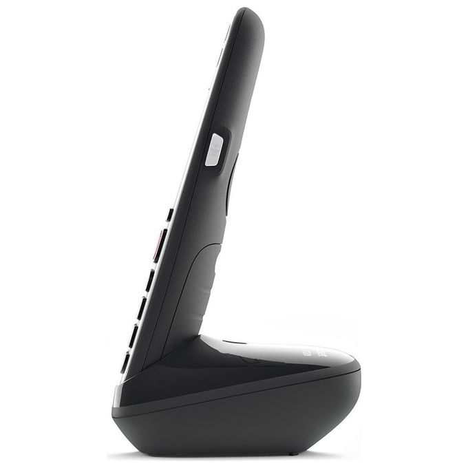 Gigaset S30852-H2903-B101 E720 Telefono Cordless DECT GAP Senior Display 2,2'' Bluetooth Vivavoce Rubrica 200 Contatti SOS colore Nero