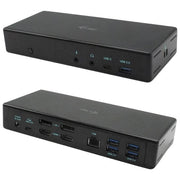 I-tec Docking Station USB-C 4 Monitor 2x HDMI 2x DisplayPort Power Delivery 85W Gigabit Ethernet 6x USB colore Nero