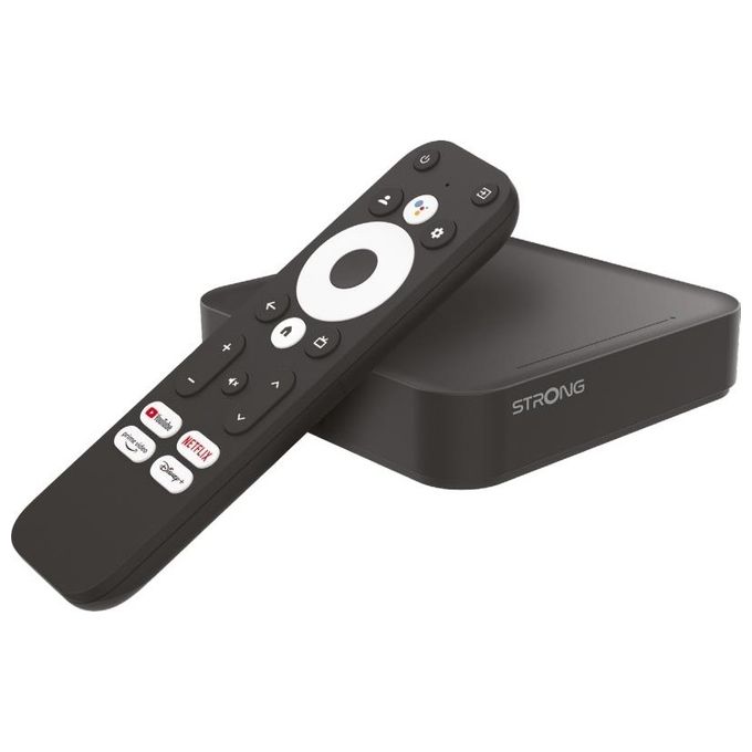 Strong LEAP-S3 TV Box Google TV Android 4K UHD 2 GB RAM 16 GB Wi-Fi 5 Bluetooth 5.0 HDMI 2.1 colore Nero