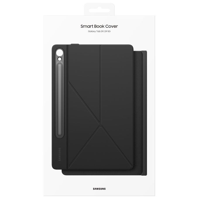 Samsung smart book cover per galaxy tab s9 11 pollici con supporto e innesto magnetico