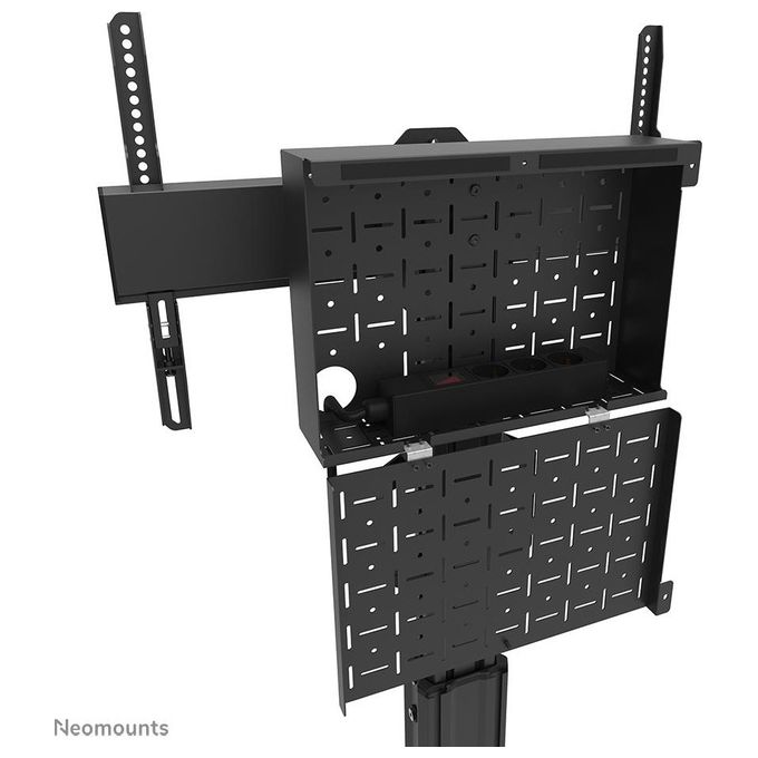 Neomounts FL50S-825BL1 MOVE Up Carrello TV Mobile 37'' 75'' 70 Kg Altezza Regolabile Certificato TÜV colore Nero