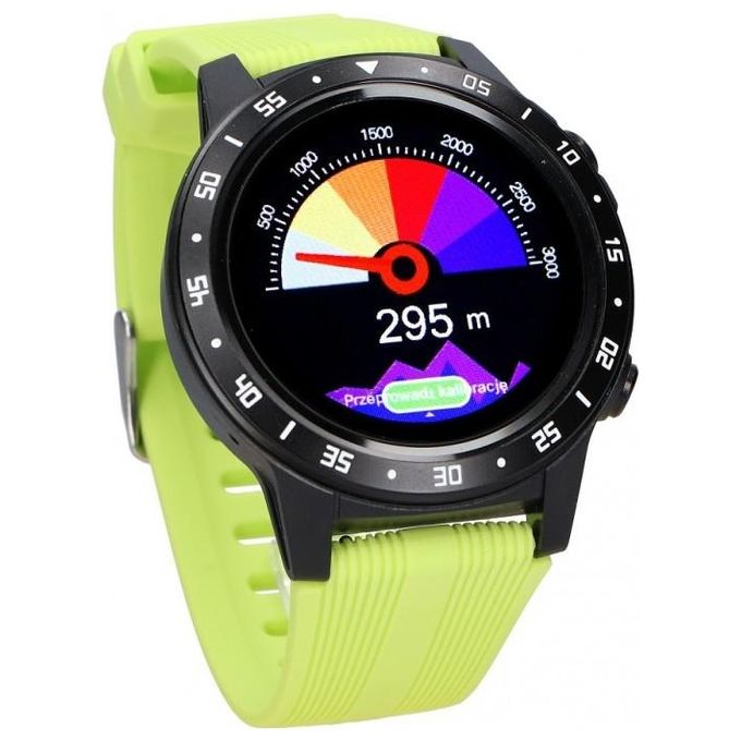 Maxcom FW37ARGON Argon Smartwatch 1.04'' IPS Touch Cardiofrequenzimetro Pedometro Notifiche IP68 colore Nero