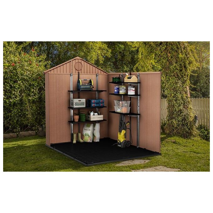 Keter KIT_ Scaffali SHELVING 100 Cm
