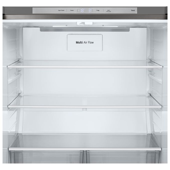 LG GMB860PYDE Frigorifero Multidoor Slim 530 L 178,7 cm Classe E 40 dB Wi-Fi Total No Frost colore Argento