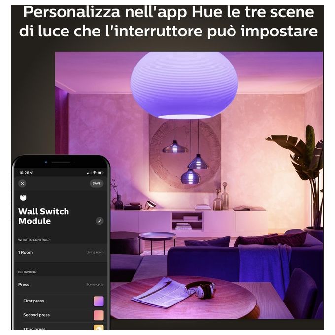 Philips Hue Wall Switch Module Twin Pack