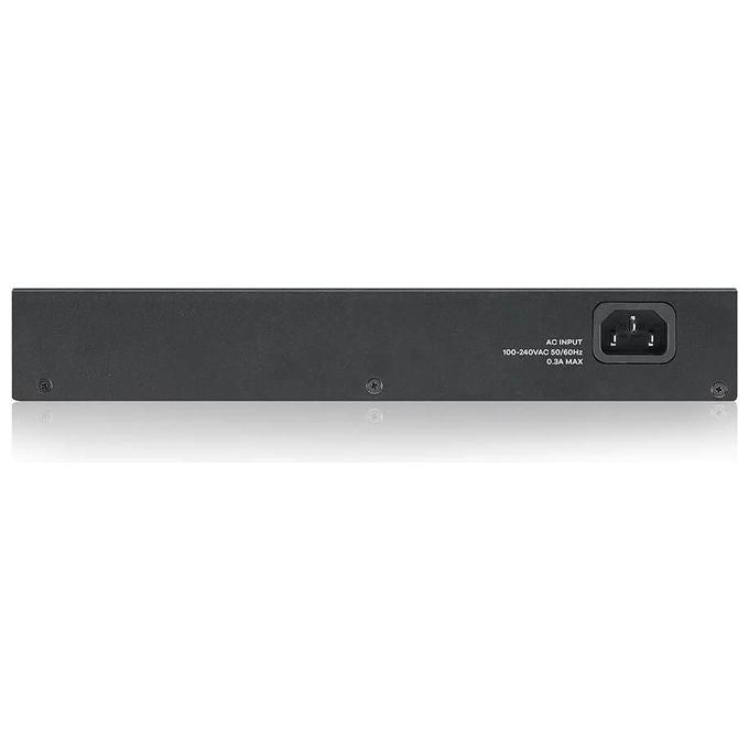 Zyxel GS1100-24E-EU0103F Switch Ethernet Non Gestito 24 Porte Gigabit 48 Gbit-s Fanless colore Nero