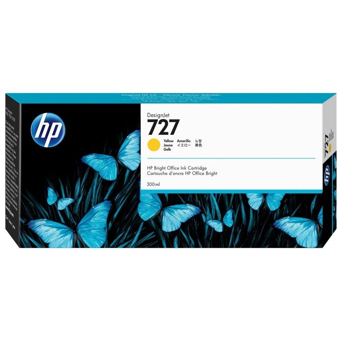 HP 727 300-ml Yellow Designjet ink