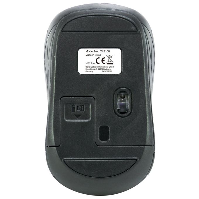 Conceptronic Mini Optical Wireless 1600DPI Mouse Black