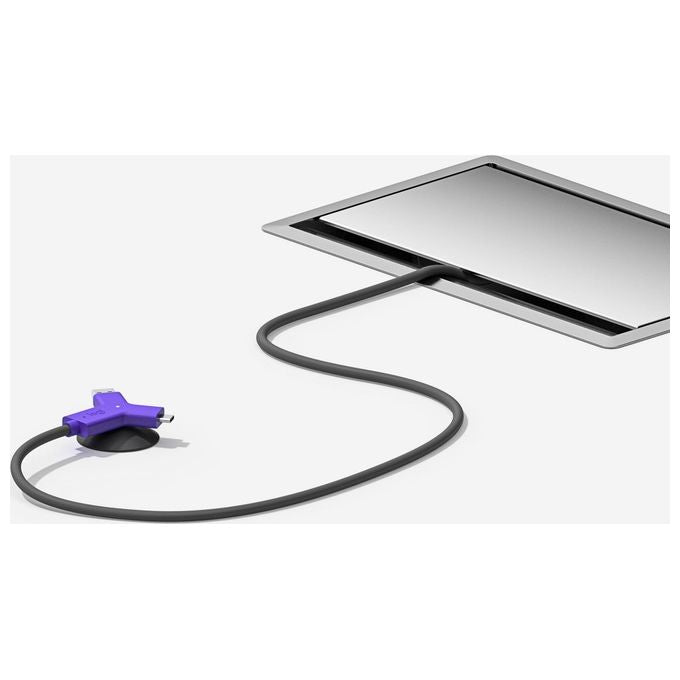 Logitech 952-000010 Swytch Trasmettitore e Ricevitore AV HDMI 2.0 USB 3.2 Gen 1 Fino a 60 W colore Grafite